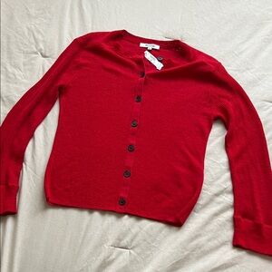 Madewell Red Button-Up